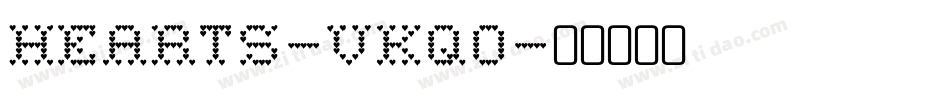 Hearts-vKqO字体转换