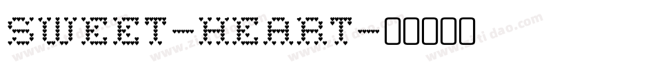 Sweet-Heart字体转换
