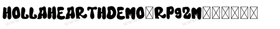HollaHearthDemo-Rp9ZM字体转换