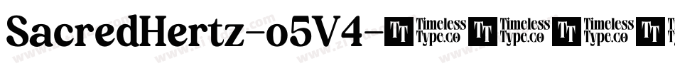 SacredHertz-o5V4字体转换