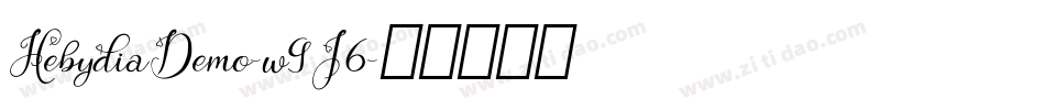 HebydiaDemo-w9J6字体转换