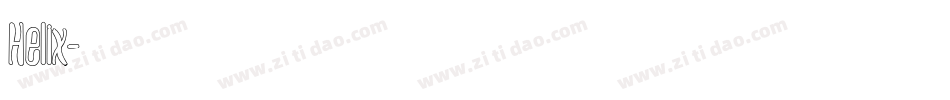 Helix字体转换