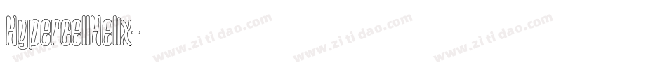 HypercellHelix字体转换