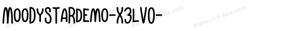 MoodyStarDemo-x3Lv0字体转换