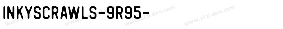 InkyScrawls-9r95字体转换
