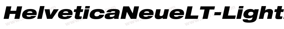 HelveticaNeueLT-LightExtObl字体转换 HelveticaNeueLT-LightExtObl字体转换