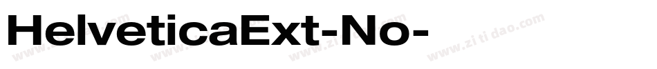 HelveticaExt-No字体转换 HelveticaExt-No字体转换