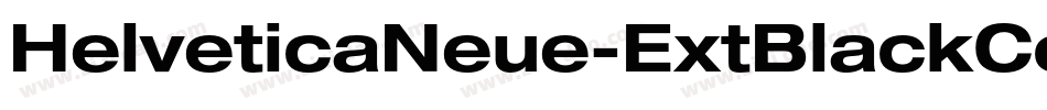 HelveticaNeue-ExtBlackCond字体转换 HelveticaNeue-ExtBlackCond字体转换