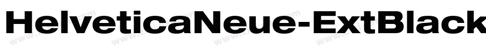 HelveticaNeue-ExtBlackCond字体转换 HelveticaNeue-ExtBlackCond字体转换