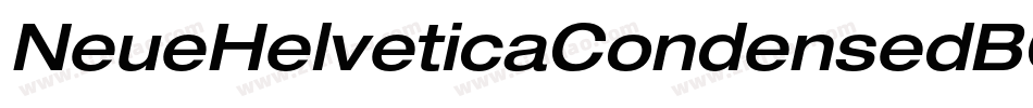 NeueHelveticaCondensedBQ-Medium字体转换