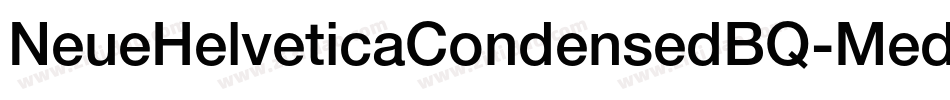 NeueHelveticaCondensedBQ-Medium字体转换