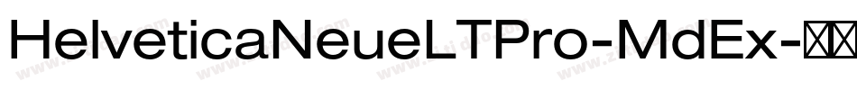 HelveticaNeueLTPro-MdEx字体转换