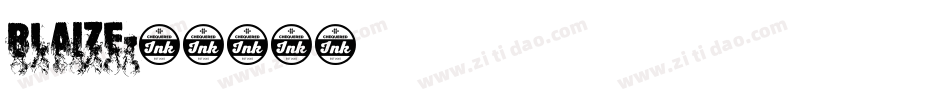Blaize字体转换