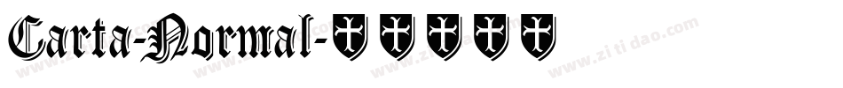 Carta-Normal字体转换