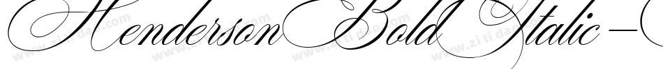 HendersonBoldItalic-MxWv字体转换 HendersonBoldItalic-MxWv字体转换