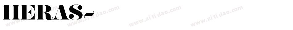 HERAS字体转换