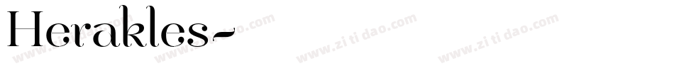 Herakles字体转换