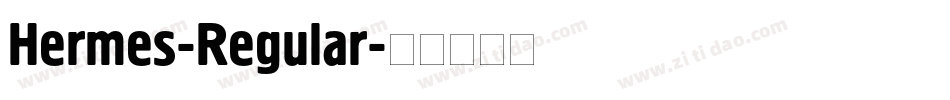 Hermes-Regular字体转换