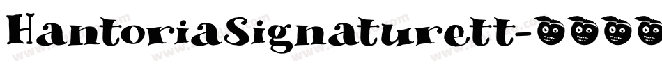 HantoriaSignaturett字体转换