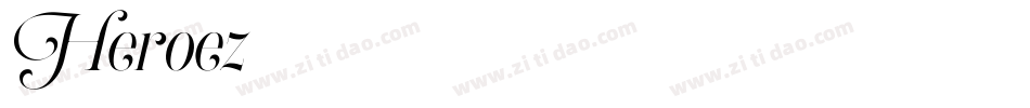 Heroez字体转换