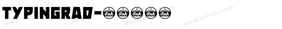 Typingrad字体转换