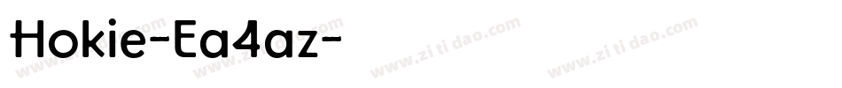 Hokie-Ea4az字体转换