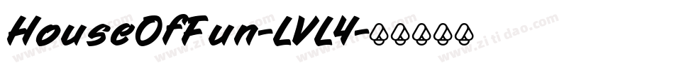 HouseOfFun-LVL4字体转换