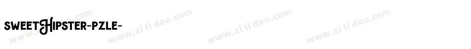 SweetHipster-PzlE字体转换