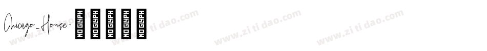 Chicago_House字体转换