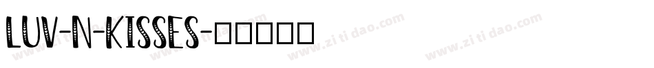 Luv-N-Kisses字体转换