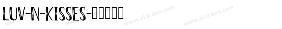 Luv-N-Kisses字体转换