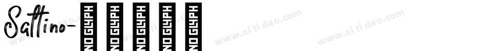 Saltino字体转换