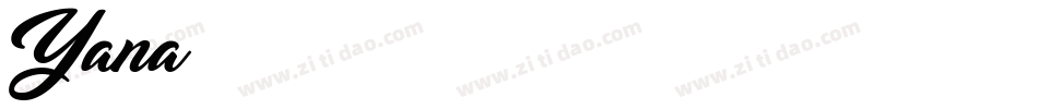 Yana字体转换