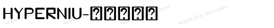 HYPERNIU字体转换