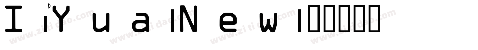 IDYuanNew字体转换