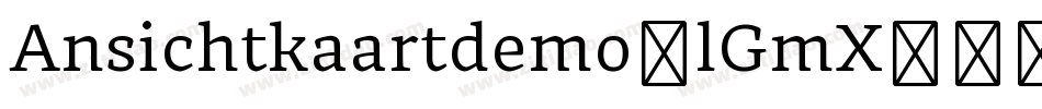 Ansichtkaartdemo-lGmX字体转换