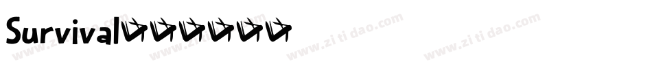 Survival字体转换