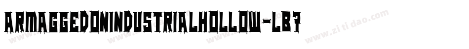 ArmaggedonIndustrialHollow-lB7w字体转换