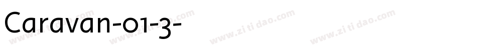 Caravan-01-3字体转换