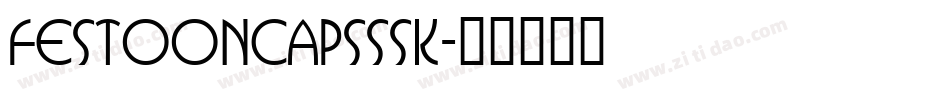 FestoonCapsSSK字体转换