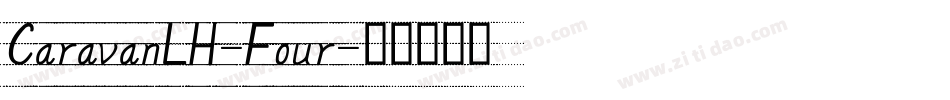 CaravanLH-Four字体转换
