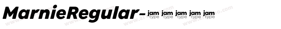 MarnieRegular字体转换 MarnieRegular字体转换