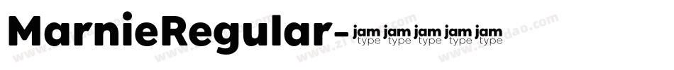 MarnieRegular字体转换 MarnieRegular字体转换