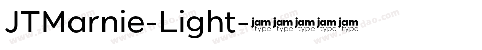 JTMarnie-Light字体转换