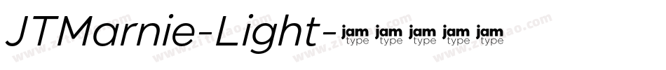 JTMarnie-Light字体转换