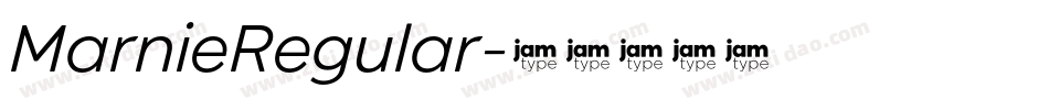 MarnieRegular字体转换 MarnieRegular字体转换