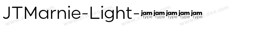 JTMarnie-Light字体转换