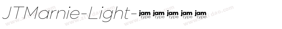 JTMarnie-Light字体转换