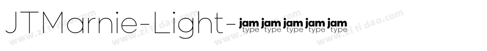 JTMarnie-Light字体转换