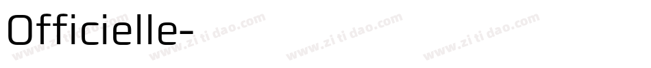 Officielle字体转换